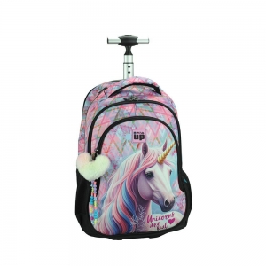 ΤΣΑΝΤΑ TROLLEY Back me up Unicorn 357-41074