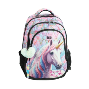 ΤΣΑΝΤΑ ΠΛΑΤΗΣ Back Me Up Pastel Unicorn 357-41031