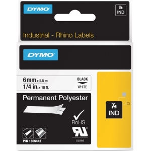 ΕΤΙΚΕΤΕΣ DYMO RHINO Permanent Polyester 6mm X 5.5m