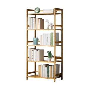 Βιβλιοθήκη Next 36113 μπαμπού 5 επιπέδων Υ128x68x25εκ.