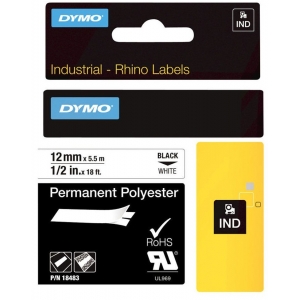 ΕΤΙΚΕΤΕΣ DYMO RHINO Permanent Polyester 12mm X 5.5m