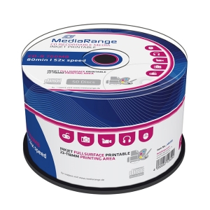 CD-R MEDIARANGE MR208 PRINTABLE (Cake 50τμχ)