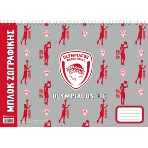 ΜΠΛΟΚ ΖΩΓΡΑΦΙΚΗΣ Ολυμπιακός Μπάσκετ 2 (DB.012) 30φ.