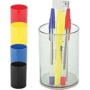 Μολυβοθήκη στρόγγυλη Ark διάφορα χρώματα Υ10xO7,5εκ.