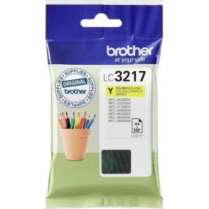 ΜΕΛΑΝΙ BROTHER LC-3217Y YELLOW 550pgs (LC3217Y)