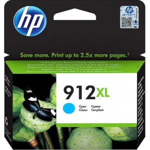 ΜΕΛΑΝΙ HP 912XL CYAN (3YL81AE) 825pgs