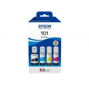 ΜΕΛΑΝΙ EPSON 101 Multipack T03V64A Black C+M+Y