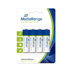 ΜΠΑΤΑΡΙΕΣ MEDIARANGE AA RECHARGEABLE 4τμ