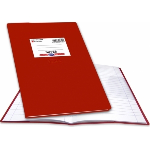 ΤΕΤΡΑΔΙΟ ΕΞΗΓΗΣΕΩΝ SKAG ΚΟΚΚΙΝΟ 17Χ25 100Φ