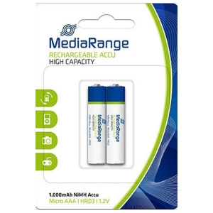 ΜΠΑΤΑΡΙΕΣ MEDIARANGE 3A RECHARGEABLE 2τμχ