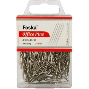 ΚΑΡΦΙΤΣΕΣ FOSKA ΑΝΟΞΥΔΩΤΕΣ 26mm (100TEM)
