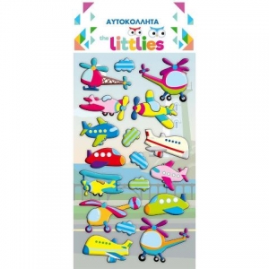 ΑΥΤΟΚΟΛΛΗΤΑ 10X22 EK ΟΧΗΜΑΤΑ THE LITTLIES 646998