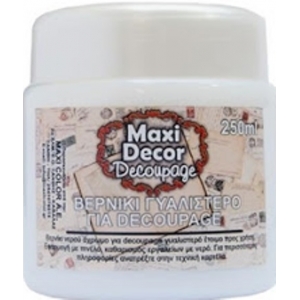 ΒΕΡΝΙΚΙ ΓΥΑΛΙΣΤΕΡΟ DECOUPAGE MAXI DECOR 100ML