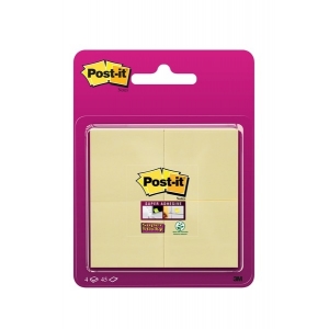 NOTES 3M 6910SSCY ΚΙΤΡΙΝΑ 47,5Χ47,6mm (4Χ45φ.)