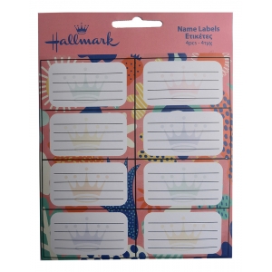 ΕΤΙΚΕΤΕΣ ΣΧΟΛΙΚΕΣ 32τμχ. HALLMARK 774-81046