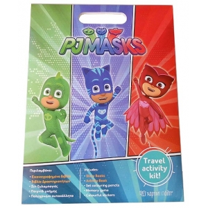 PJ Masks - Travel Activity Kit (ΧΑΡΤΙΝΗ ΠΟΛΗ) 00498