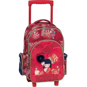 ΣΑΚΙΔΙΟ TROLLEY ΝΗΠΙΟΥ GRAFFITI KIMMIDOLL 203262 ΚΟΚΚΙΝΟ