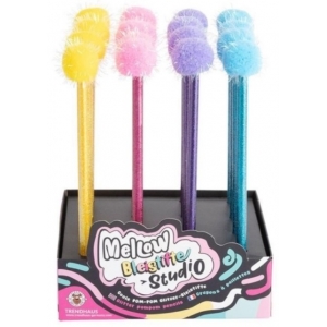 ΜΟΛΥΒΙ TREND 958457 MELLOW GLITTER POMPOM (τυχαία επιλογή χρώματος)