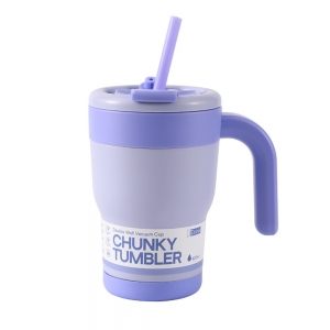 ΚΟΥΠΑ ΘΕΡΜΟΣ i DRINK ID0262 TRAVEL MUG 420ml Pastel Purple