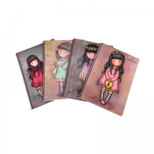 ΤΕΤΡΑΔΙΟ ΣΠΙΡΑΛ GRAFFITI Santoro gorjuss Α4 3θεμ. 18706