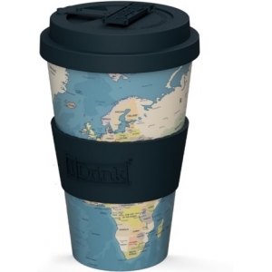 ΚΟΥΠΑ R-PET i-Total ID5013 BLUE MAP 435ml