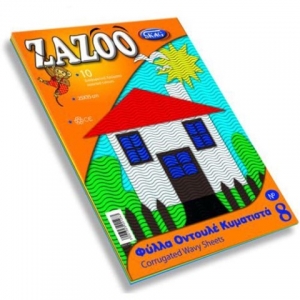 ΜΠΛΟΚ SKAG ZAZOO 10Φ. 25Χ35εκ. Οντουλέ κυματιστά