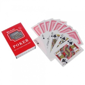 Τράπουλα πλαστική σε θήκη 9,2x6,5εκ. 35030