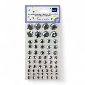 ΑΥΤΟΚΟΛΛΗΤΑ INTERDRUK 378262 DIAMONDS (62τμχ)