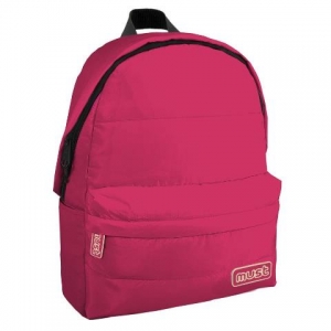 ΤΣΑΝΤΑ ΠΛΑΤΗΣ MUST MONOCHROME PUFFY COLORED INSIDE ΦΟΥΞΙΑ  585052