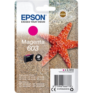 ΜΕΛΑΝΙ EPSON 603 MAGENTA (C13T03U140) 2.4ml