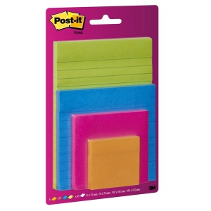 NOTES 3M 4622-sseu MULTI PACK (4 size x 45sheets)