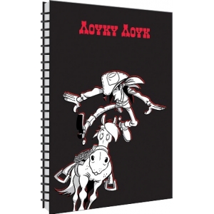 Τετράδιο Σπιράλ Α4 2 θεμ. - Λούκυ Λουκ - JOLLY 4