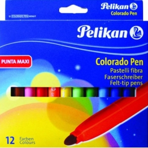 ΜΑΡΚΑΔΟΡΟΙ PELIKAN COLORADO MAXI 12ΧΡΩΜ.