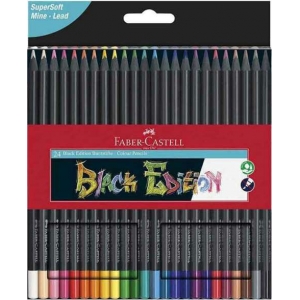 ΞΥΛΟΜΠΟΓΙΕΣ FABER BLACK EDITION 24TEM. 116424