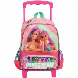 ΤΣΑΝΤΑ ΝΗΠΙΟΥ ΤΡΟΛΛΕΥ GIM BARBIE THINK SWEET 349-70073