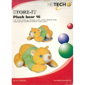 ΘΗΚΗ CD HEITECH ΑΡΚΟΥΔΑΚΙ 16CD 3363