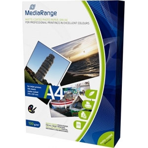 ΧΑΡΤΙ MEDIARANGE A4 MRINK101 Matte 130gr. (100 φυλλα)