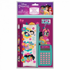 ΣΧΟΛΙΚΟ ΣΕΤ ΜΕ ΚΟΜΠΙΟΥΤΕΡΑΚΙ 6ΤΕΜ PRINCESS 563630