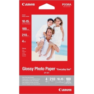ΧΑΡΤΙ CANON GP-501 PHOTO GLOSSY A6 10X15cm. 200gr. (10φ.) 0775B005BA