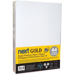 ΧΑΡΤΙ Α4 NEXT GOLD 120GR/500Φ. premium copy