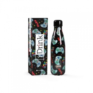 ΠΑΓΟΥΡΙ I DRINK ID0439 THERM BOTTLE 500ML LET PLAY