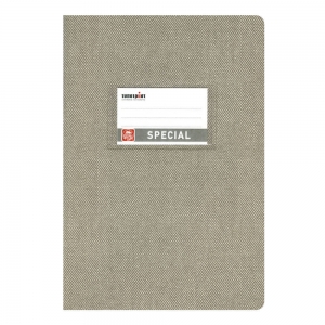 ΤΕΤΡΑΔΙΟ SPECIAL Jeans B5 (17x25) 50φ. ΡΙΓΕ ΓΚΡΙ