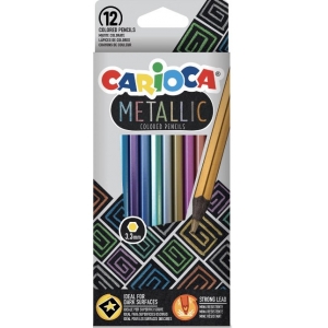 ΞΥΛΟΜΠΟΓΙΕΣ CARIOCA METALLIC 12TEM. 43164