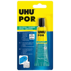 ΚΟΛΛΑ UHU POR 50ml (43165) για πολυστερίνη
