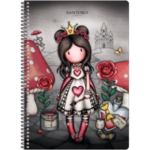 ΤΕΤΡΑΔΙΟ ΣΠΙΡΑΛ 2θεμ. SANTORO GORJUSS 23702 (17x25)