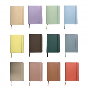 Σημειωματάριο Skag Α5 (306676)  96 Φύλλων με Λάστιχο και Θήκη για Στυλό (Διάφορα Χρώματα)