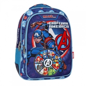 ΤΣΑΝΤΑ ΠΛΑΤΗΣ ΔΗΜΟΤΙΚΟΥ MUST AVENGERS CAPTAIN AMERICA 506087
