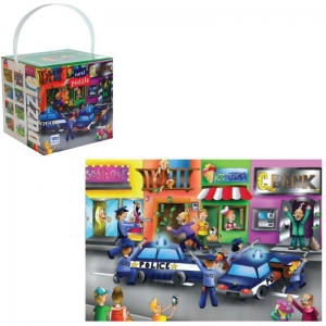 Next πάζλ Ληστεία στην τράπεζα 35x50εκ. 100 τεμάχια.