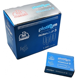 ΣΥΝΔΕΤΗΡΕΣ ROMACLIP PLATINUM 28mm Νο3 (100τμχ)