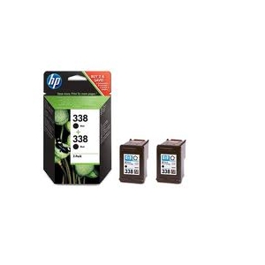 ΜΕΛΑΝΙ HP 338 TWIN PACK (CB331EE)